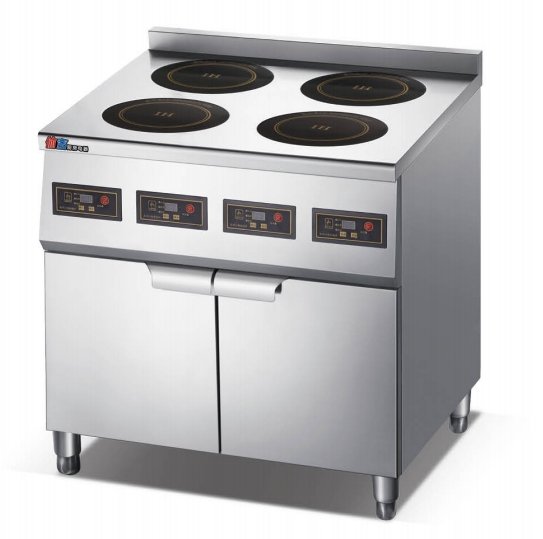 柜式四头电磁煲仔炉