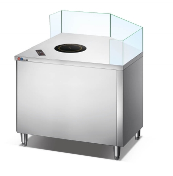 转角电磁炉展示柜