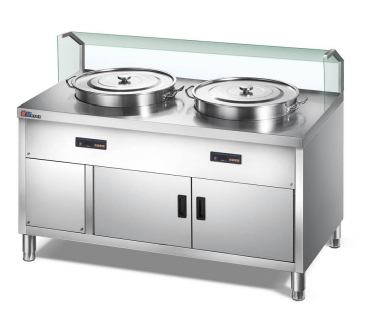 双口汤饭保温柜